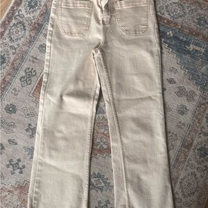 Women's Cream Jeans